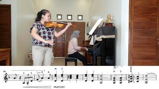 LEVEE DANCE  VIOLIN ABRSM GRADE 8 C3 [upl. by Bouzoun]