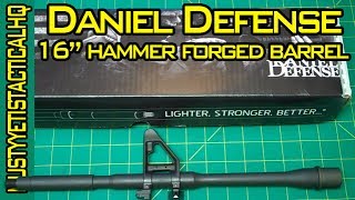 Daniel Defense 16quot Barrel  Hammer ForgedChrome Lined  Musty Yeti [upl. by Acila776]