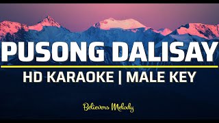 PUSONG DALISAY  Karaoke  Male Key G [upl. by Joanie]