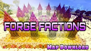 FORGE FACTIONS MAP DOWNLOAD MCPEPS4XboxWin10 BEST FACTION MAP [upl. by Breh]