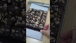 Brownies fudgy almond shortsvideo shorts short [upl. by Niddala]