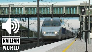 Système automatique dannonces SNCF  LGV Est France [upl. by Oicram]