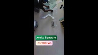 Flooring Shorts  Amtico Signature Decor Vinyl Installation [upl. by Phillada618]