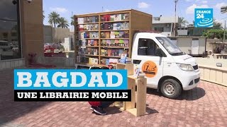 Bagdad  Découvrez la librairie mobile [upl. by Sedlik51]