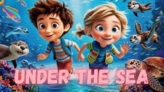 🐠Under the Sea 🐳 Sing Along Song for Kids [upl. by Enomyar]