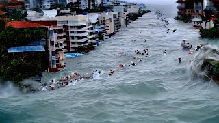 Top 45 minutes of natural disasters caught on camera Most flood in history Taiwan [upl. by Anirhtak]