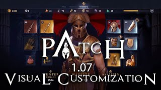 Assassins Creed Odyssey NEW Visual Customization System  Transmog November 15 2018 Patch 107 [upl. by Delphina583]