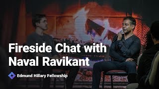 Fireside Chat with Naval Ravikant  New Frontiers 2019 [upl. by Itsuj]