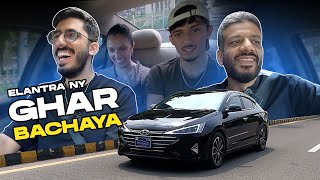 Elantra Ny Ghar Bachaya  Owner Review  PakWheels [upl. by Earb]