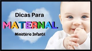 Dicas Para Maternal na igreja  Ministério Infantil Dicas [upl. by Cheryl]