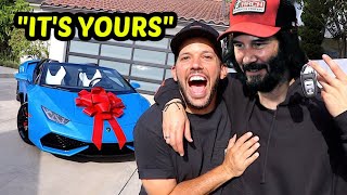 Celebrities Surprising Fans With Gifts SHOCKING [upl. by Annahaj]