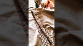 Pillow cover making in just 2 minutes  pillowcover sewinghacks [upl. by Catha954]