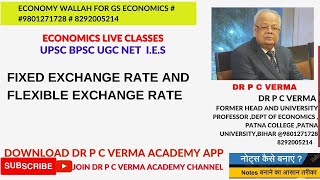 FIXED EXCHANGE RATE AND FLEXIBLE EXCHANGE RATE [upl. by Mailliwnhoj362]