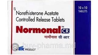 Normonal CR Tablets Norethisterone Acetate Controlled Release Tablets [upl. by Nossaj]