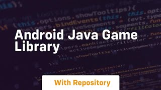 android java game library [upl. by Dalton]