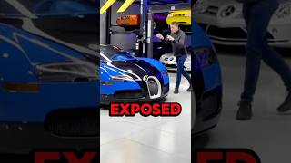 He Exposed Bugatti bugatti veyron hypercar [upl. by Ardnahsal]