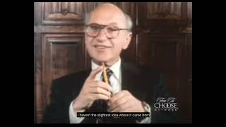 Milton Friedman  Why the operation of the Free Market is so essential [upl. by Sommers]