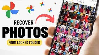 How to Recover Google Photos Locked Folder  Deleted Photos ✅ [upl. by Rainie]