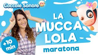 🐮 La Mucca Lola 🐮  Canzoni per bambini  Coccole Sonore [upl. by Rutter]