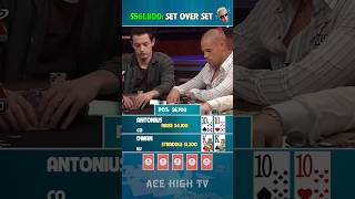 Cold Deck Tom Dwan VS Patrik Antonius 🥶 poker highstakespoker [upl. by Ocsic]