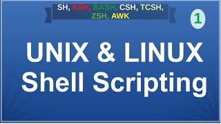 UNIX amp LINUX Shell Scripting 1 [upl. by Fulmer]