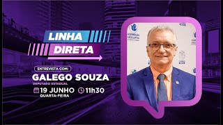 Jornal Linha Direta  DEP GALEGO SOUZA Ep 13  Radio Piranhas FM  190624 [upl. by Dominic]