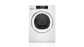 Whirlpool 43cu ft Stackable Ventless Electric Dryer White [upl. by Holms]