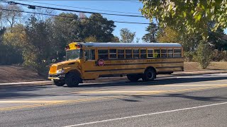 School Bus action at Marlton Elementary School October 18 2024 [upl. by Aschim959]