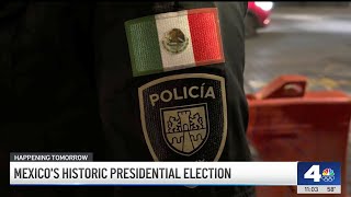 Mexicos historic presidential election comes amid violence [upl. by Cassi]