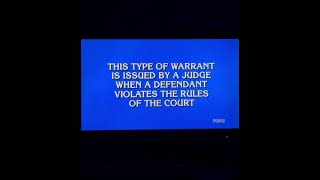 JEOPARDY • ENDS IN “CH” 1600 [upl. by Cuthburt843]