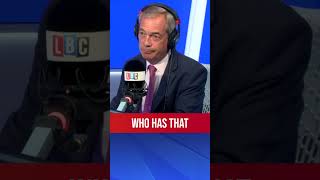 Investigating Nigel Farages claim about his security  LBC [upl. by Ayik]