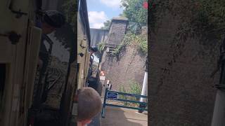 Hercules and Betton Grange depart Sheringham steamengine train steamtrain railway doubleheader [upl. by Adnorahc785]