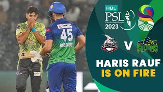 Haris Rauf Is On Fire  Lahore Qalandars vs Multan Sultans  Match 31  HBL PSL 8  MI2T [upl. by Wade862]