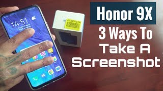 Honor 9X 3 Ways To Take A Screenshot Share amp Edit Them [upl. by Sanfo]