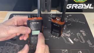 How to Remove RX and TX Codes from a Retevis RB27B GMRS Radio [upl. by Nimocks120]