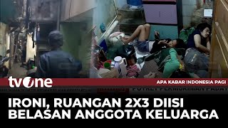 Potret Permukiman Padat di Jakarta  AKIP tvone [upl. by Athenian392]