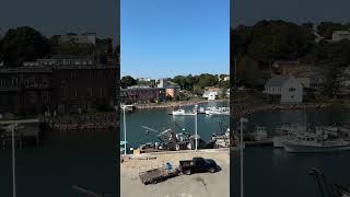 Hurtigruten Roald Amundsen docked in Eastport Maine cruiseship cruise solotravel travel [upl. by Nodnahs448]