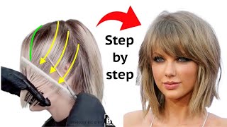 How To Cut Popular Shaggy Haircut Step By Step  Layers Haircut Tutorial Eva Lorman [upl. by Bartholemy]