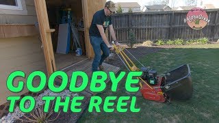 Reel Goodbye  How to Use a Reel Mower  Reel Low [upl. by Nnek]