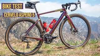 Cervelo Aspero 5 Gravel Bike Test  Road Bike Action Magazine [upl. by Llewoh]