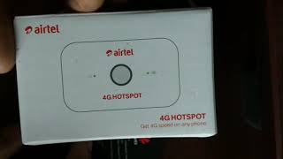 Airtel 4G Hotspot  Setup and review [upl. by Orianna]