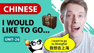 Make Travel Plans  EASY Mandarin Lessons for Beginners  ChineseSkill [upl. by Suanne]