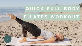 Quick Full Body Pilates Workout [upl. by Anirehc192]