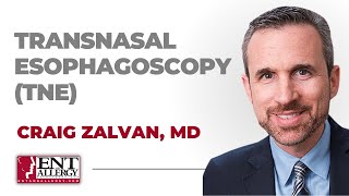 Transnasal Esophagoscopy TNE with Dr Craig Zalvan [upl. by Saimerej]