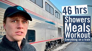 2 Nights in Amtrak Superliner Roomette  The Empire Builder Experience [upl. by Rengaw]