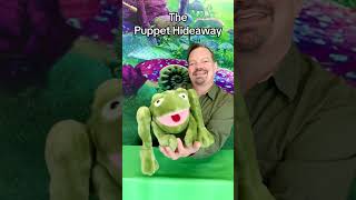 Puppet of the Day – Frog made by Plush Creations 1988  The Puppet Hideaway with Eric Thomsen [upl. by Ahsael]