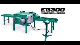 EG300 Industrial Multirip Board Edger in Action  WoodMizer [upl. by Lithea997]