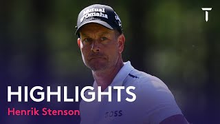 Henrik Stenson Highlights  Round 2  2022 Volvo Car Scandinavian Mixed [upl. by Siaht]