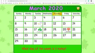 Create a Calendar using Starfall [upl. by Anhej]