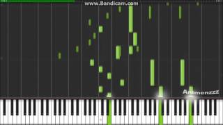 Beautiful Soundtrack from Kamisama no Inai Nichiyoubi  Synthesia Piano Animenzzz [upl. by Nylirac]